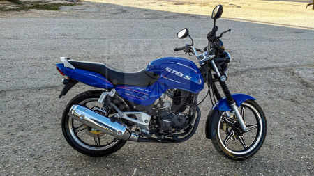 STELS Мотоцикл STELS Delta 200 синий