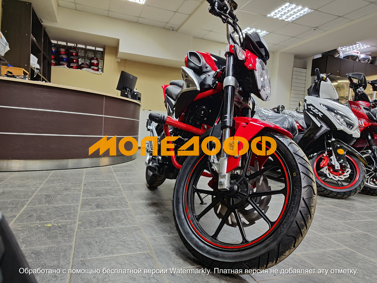 Roliz Мотоцикл Roliz Spider red