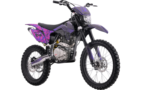 BSE Мотоцикл кроссовый BSE Z2 L Split Purple 19/16