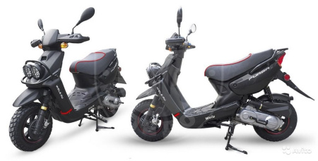 WELS Скутер Wels PURGA LUX Black