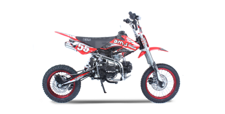 BMS Питбайк BMS PRO PREMIUM 125 красный