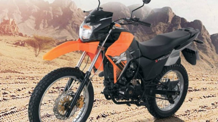 LIFAN Мотоцикл X-PECT 200 (LF200GY-4) оранжевый