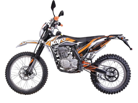 KAYO Мотоцикл KAYO K1 250 MX 21/18 black