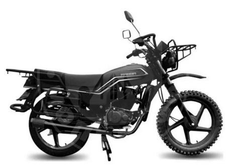 Racer Мотоцикл RC200GY-C2A Tourist black + радиатор охлаждения