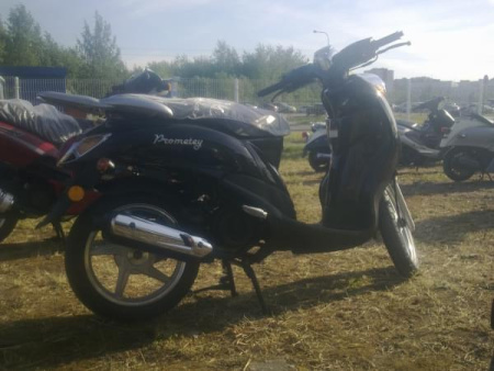 IRBIS Ретро Скутер IRBIS PROMETEY (черный) 150сс 4т