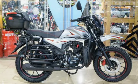 ROCKOT Мопед ROCKOT ALPHA OFFROAD M-12 серый красный