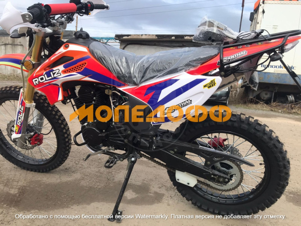 Roliz Мотоцикл Roliz Sport 003 orange 172FMM кросс ПТС