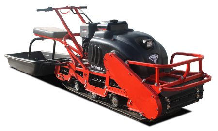 ТОФАЛАР Мотобуксировщик Тофалар 500 long  Тягач-Толкач 15 red