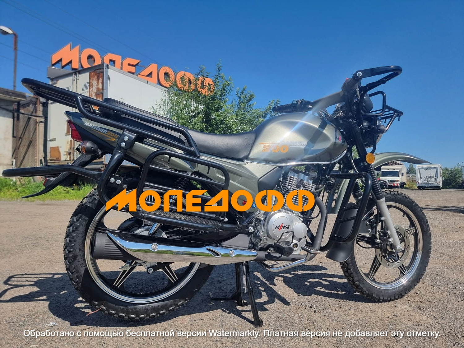 MINSK Минск Мотоцикл Минск M1NSK Ranger 200 (зеленый)