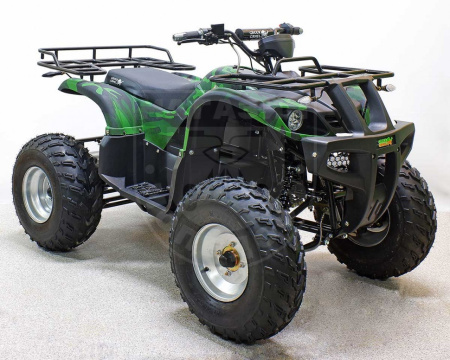 AVANTIS КВАДРОЦИКЛ GREENCAMEL SAHARA A125 (72V 2200W R10 ДИФФЕРЕНЦИАЛ) Зеленый камуфляж