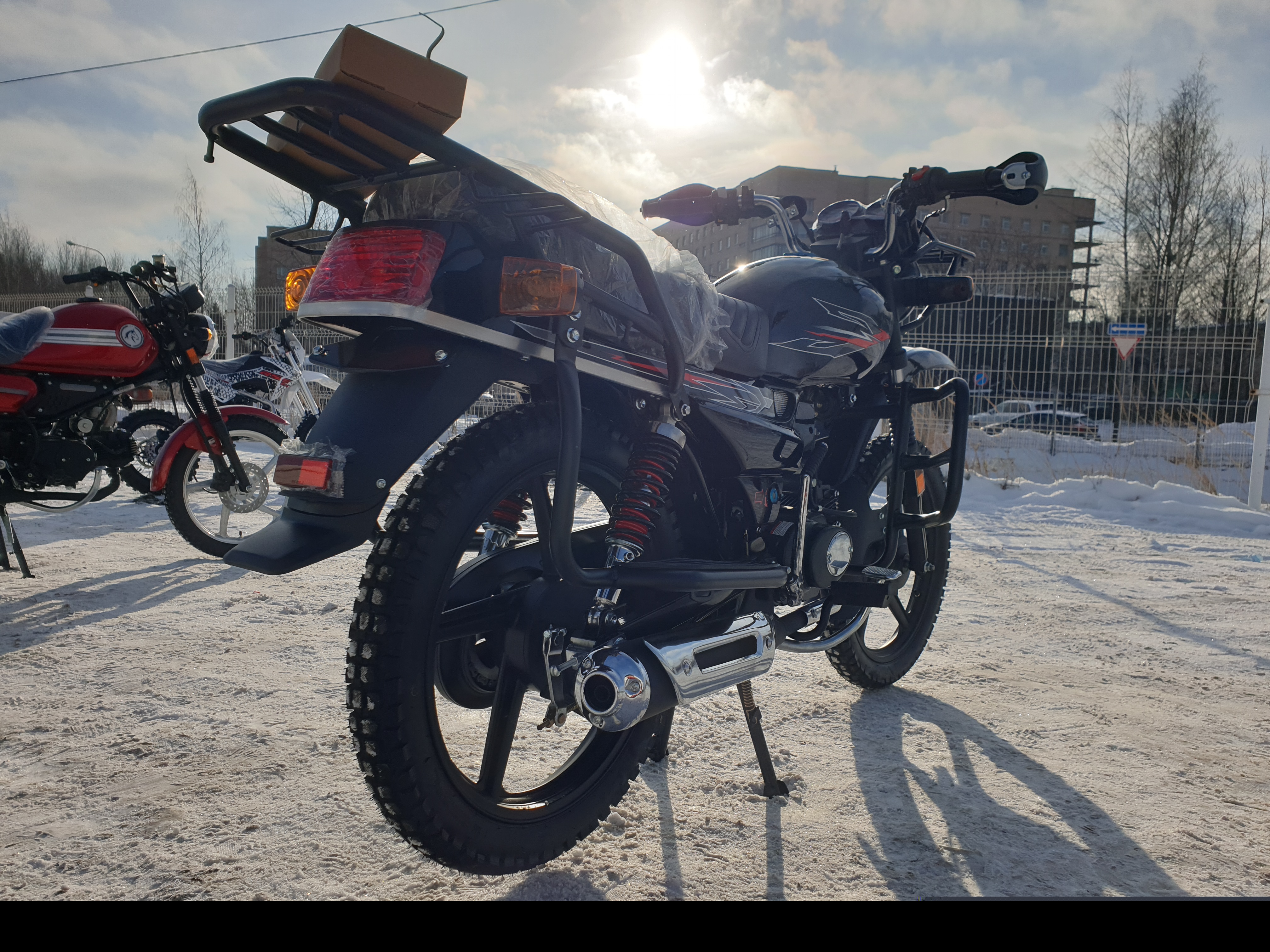 MM Мопед CROSSTRACK black 110(50) b
