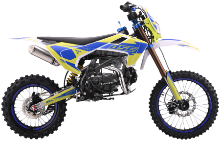 Питбайк BSE MXH 125 RAPT Green\Blue 14/12