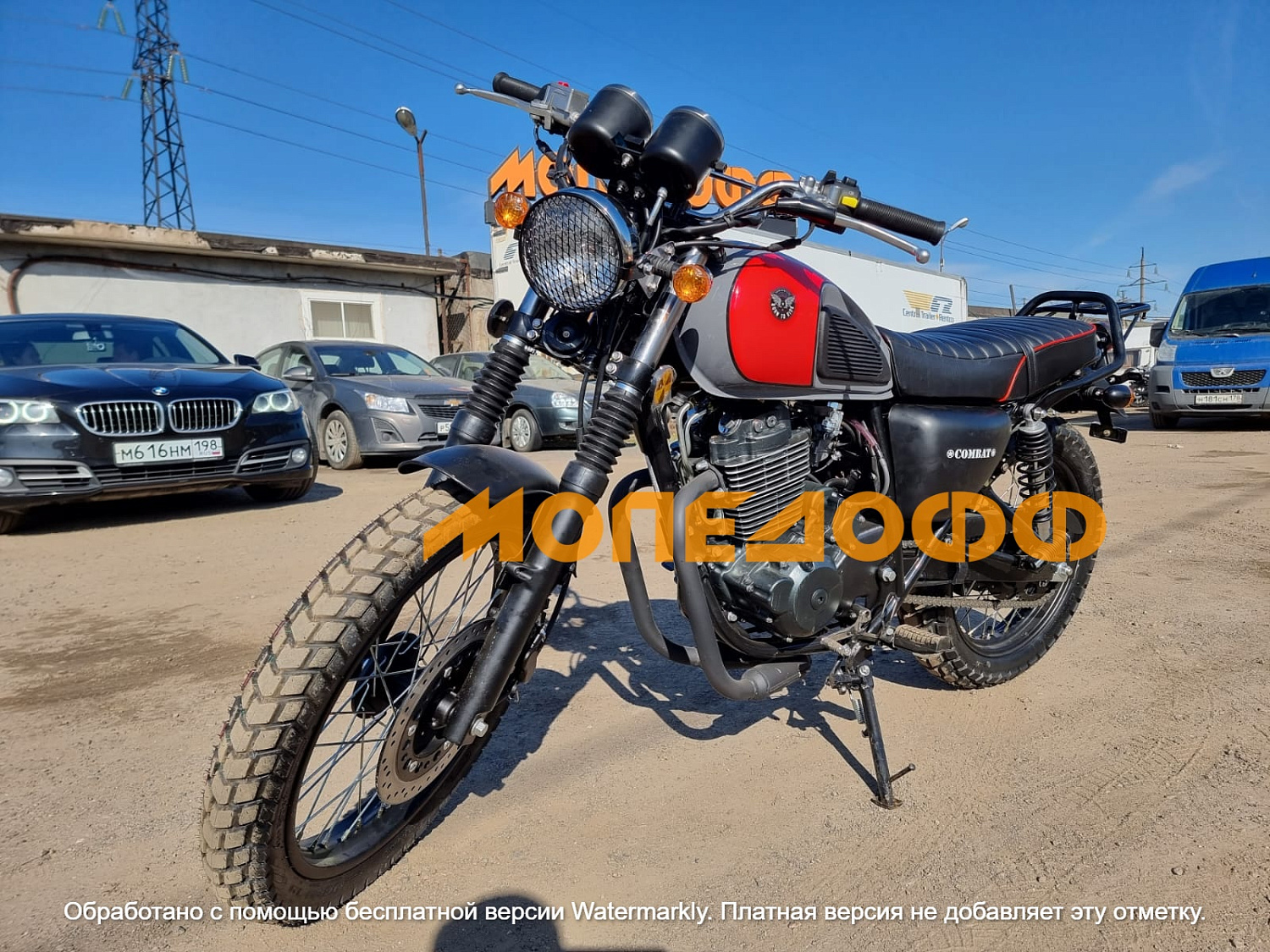 MM Мотоцикл COMBAT Scrambler 400