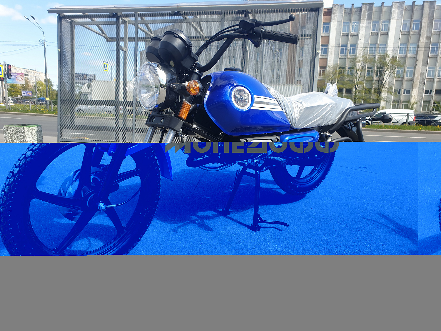 MM Мопед COLT Alloy ocean 110(50)