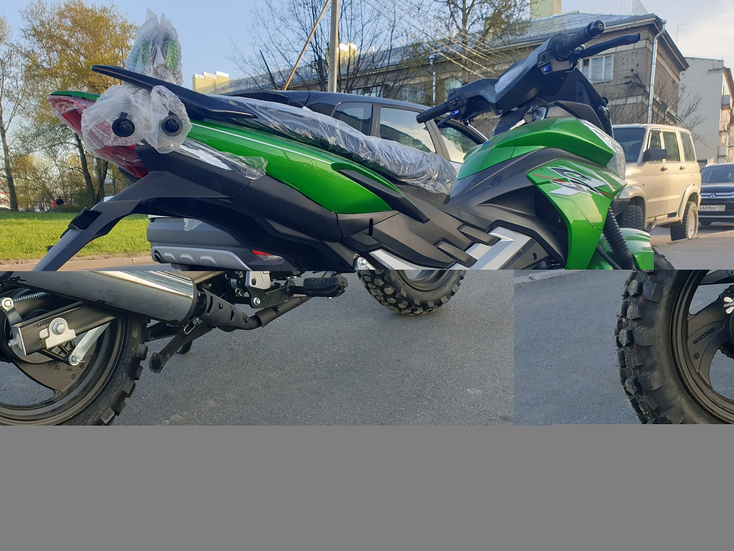 MM Мопед STORM CROSS green