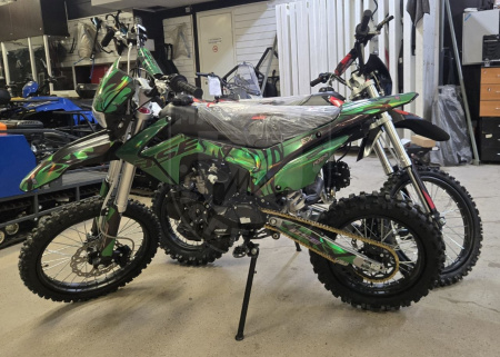 BSE Питбайк BSE EX125 Rift Green 17/14