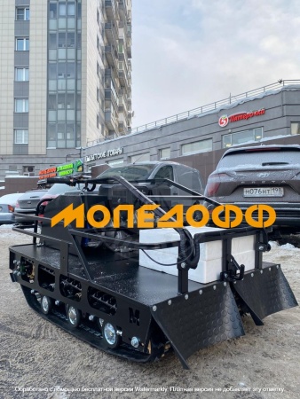 Двух-гусеничный М760 Мотобуксировщик Мужик М760 20 л.с реверс
