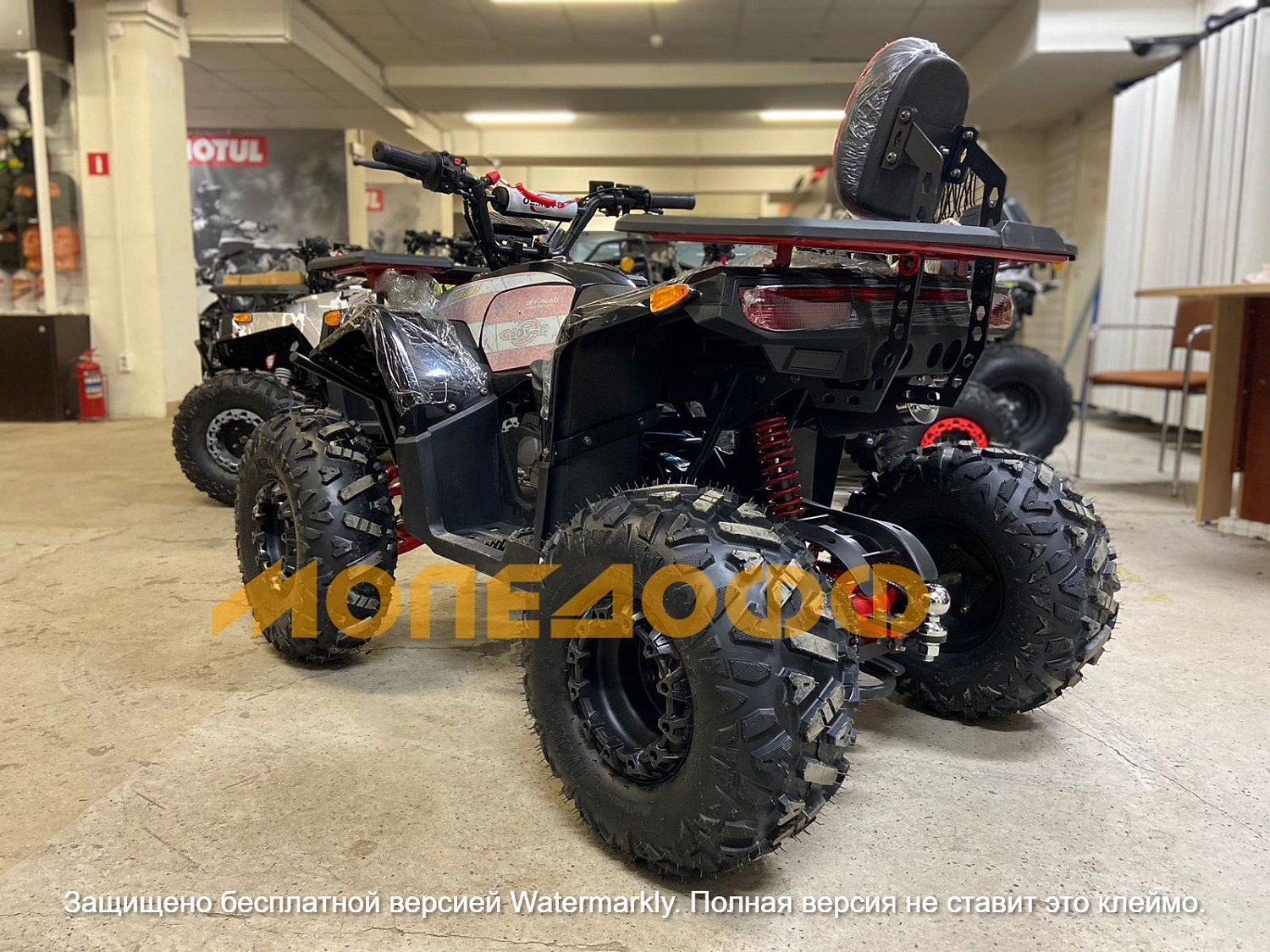 HIGHPER Машинокомплект HIGHPER Sirius ATV125 Black
