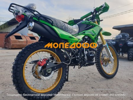 Roliz Мотоцикл Roliz Sport 005 Disk green 172FMM ПТС