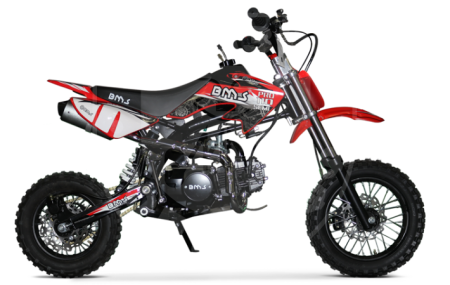 BMS Питбайк BMS PRO 110 красный