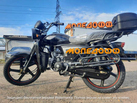 MM Мопед ALPHA RAID Black 110(50) Альфа