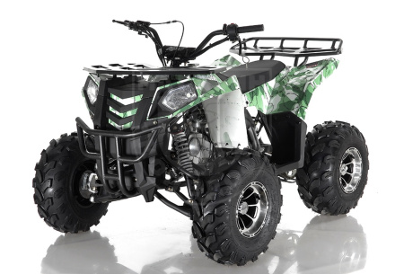 Apollo Квадроцикл Apollo COMMANDER DLX 125CC зелёный камуфляж