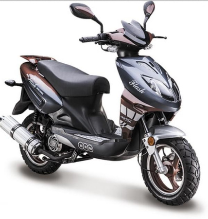 ABM Скутер ABM Flash (коричневый) 150cc 4т