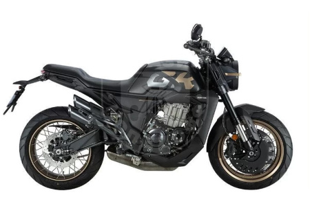 Zontes Мотоцикл ZONTES ZT 350-GK Black/Gold