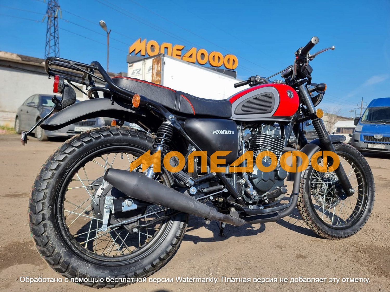 MM Мотоцикл COMBAT Scrambler 400