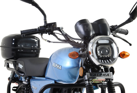 Мопед TMBK ALPHA light blue