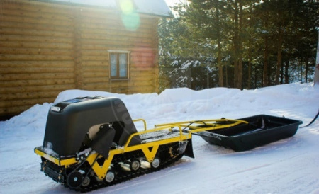 Lebedev Мотобуксировщик LEBEDEV MOTORS РЕКС LV515 15л.с. Lifan