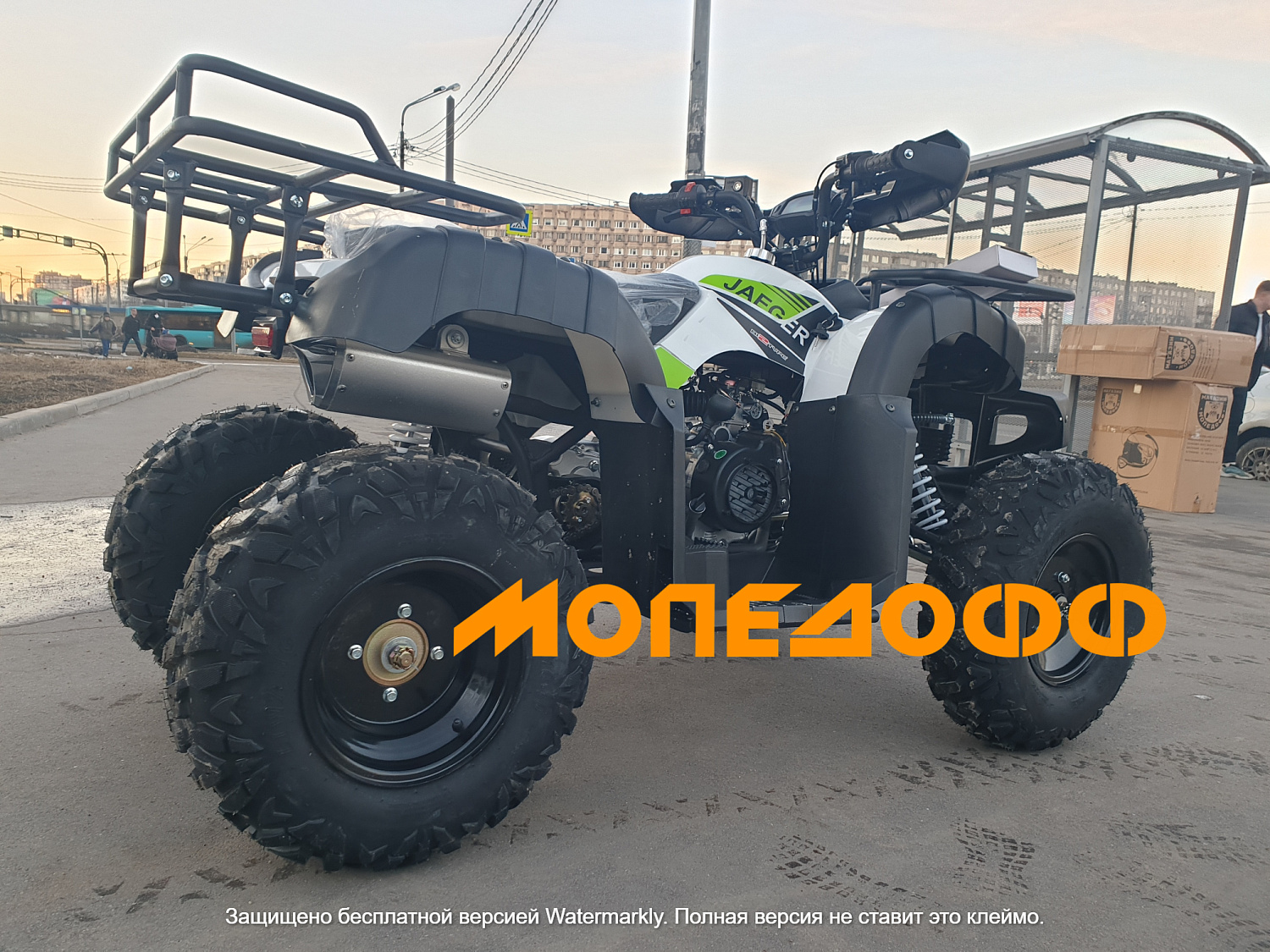 ММ Квадроцикл MM ATV200 White