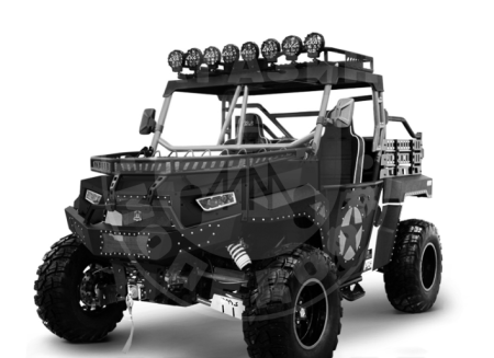 BMS Багги BMS THE BEAST 1000 2S серый