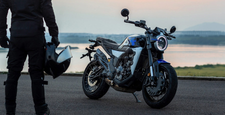 Zontes Мотоцикл ZONTES ZT350-GK Black/Blue
