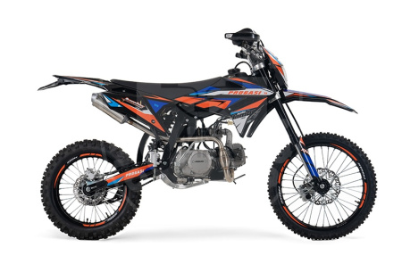 Питбайк PROGASI Jumbo 150 17/14 Orange Blue