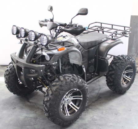 AVANTIS КВАДРОЦИКЛ GREENCAMEL SAHARA A125 4X4 (72V 4000W R12 ALUM ДИФФЕРЕНЦИАЛ) Черный