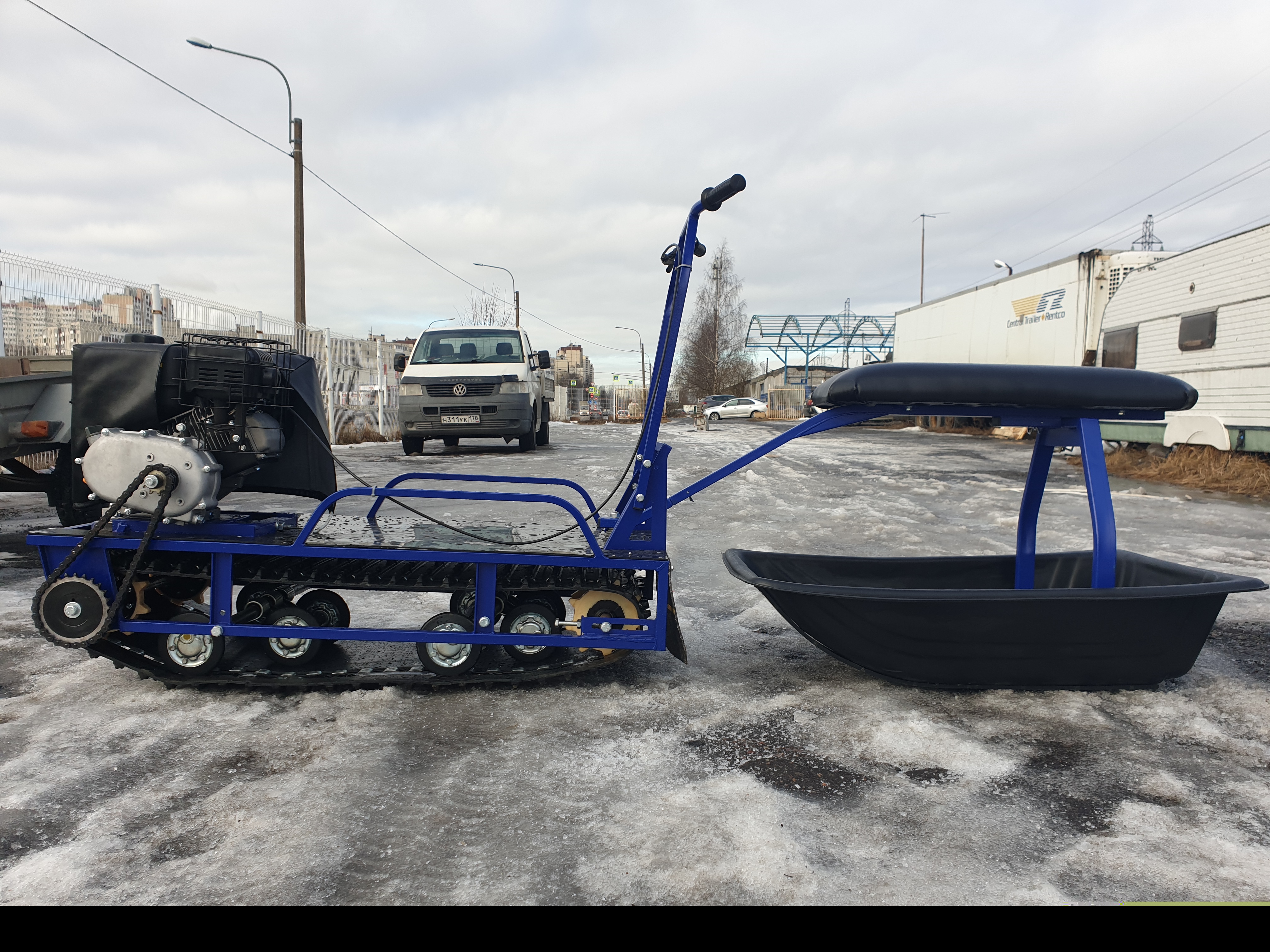 Альбатрос Мотобуксировщик Альбатрос-L9 380