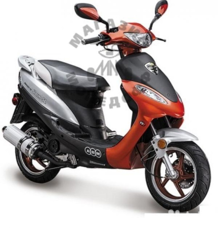 ABM Скутер ABM Storm SL (оранжевый) 50cc 4т