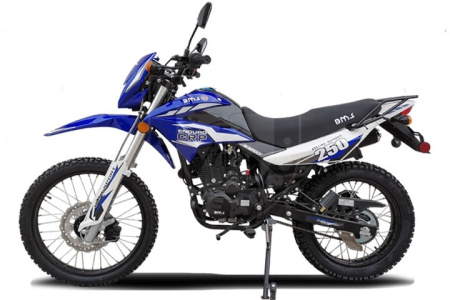 BMS Мотоцикл BMS ENDURO 250 CRP синий
