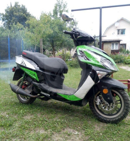 IRBIS Скутер IRBIS LX (зеленый) 50сс 2т