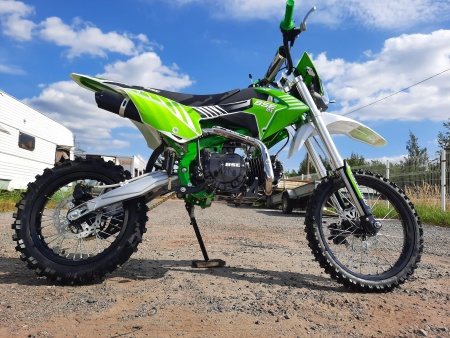 BSE Питбайк BSE MX 125 17/14 Racing Green (3)