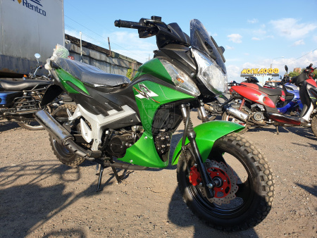 MM Мопед STORM CROSS green робот